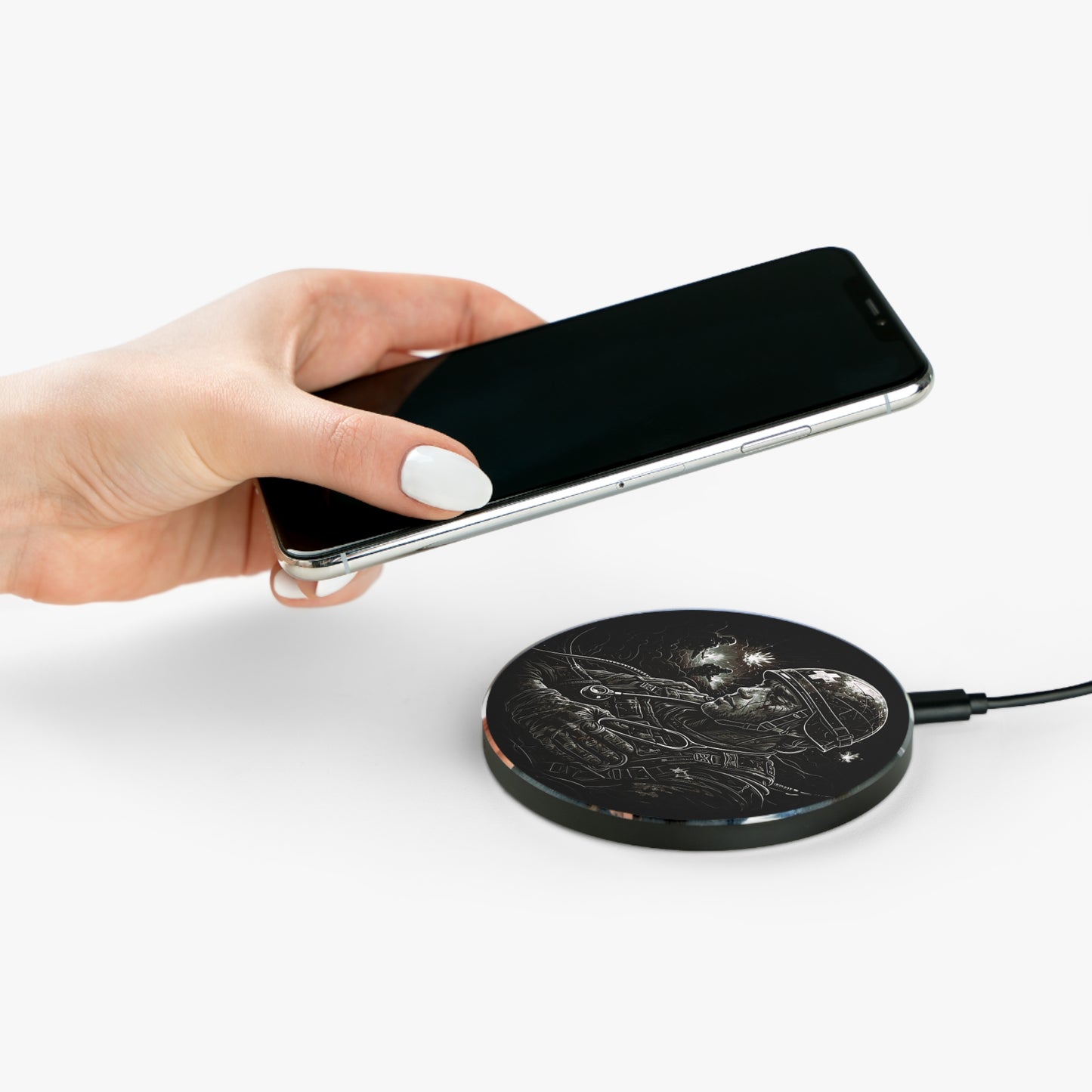 Wireless Charger — Tactical Combat Medic Design Wireless Charger (Military Paramedic)