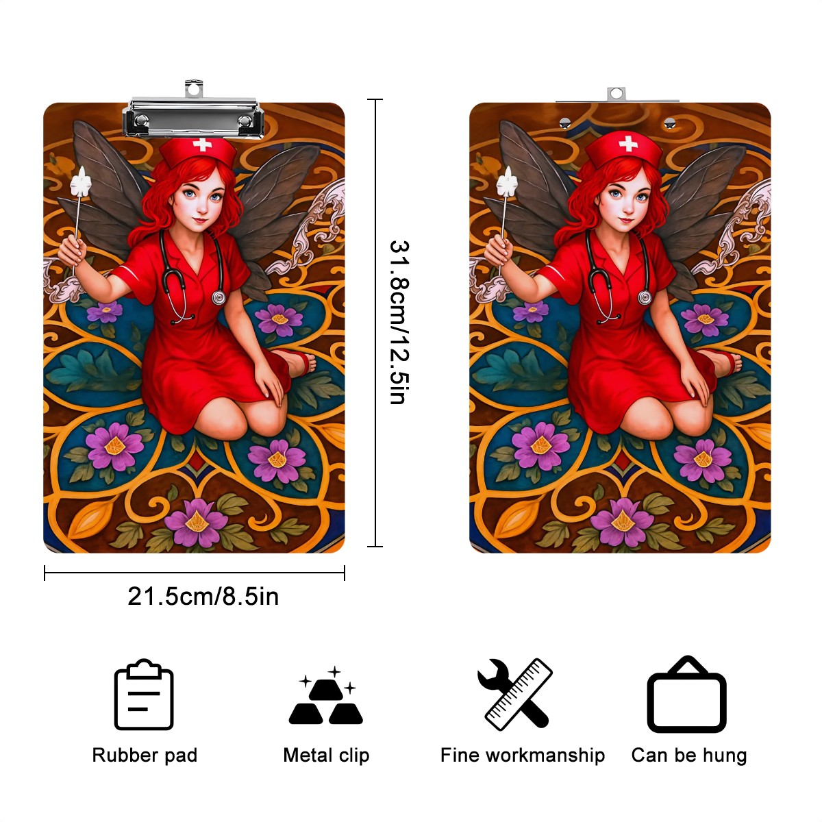 Magic in the Ward-Acrylic Clipboard