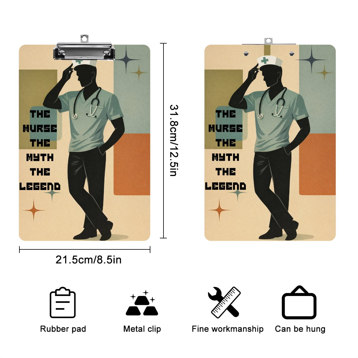 THe Murse Legend Acrylic Clipboard