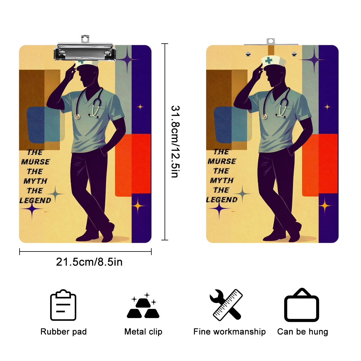 Murse Myth-Acrylic Clipboard