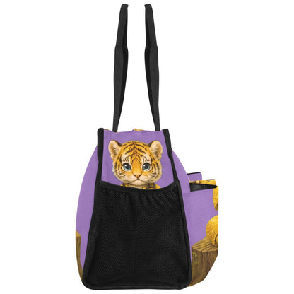 Yoga Tiger Tote for Nurses, Students & Moms