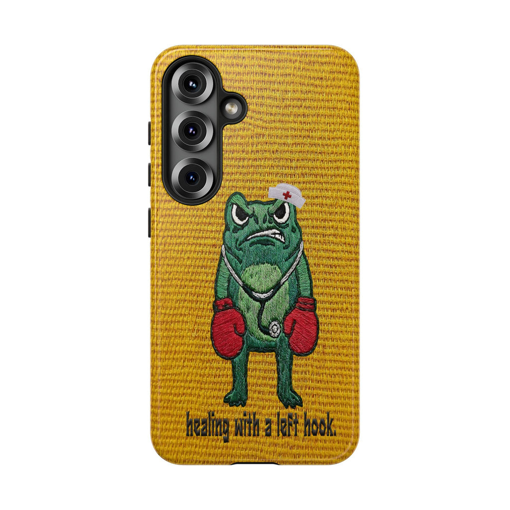 Tough Cases: 'Healing With a Left Hook' Boxing Nurse Phone Case