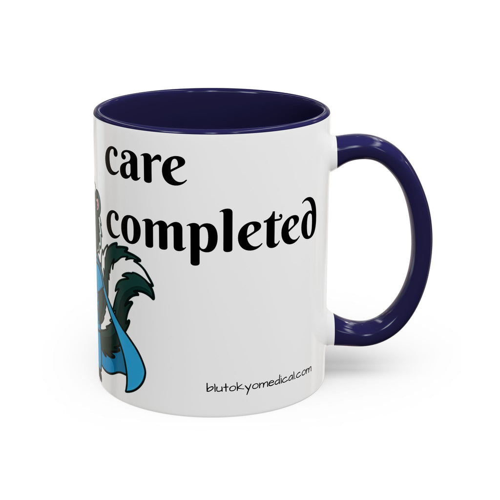 CNA Skunk Warrior Accent Coffee Mug — "Funk defeated,Care Completed"