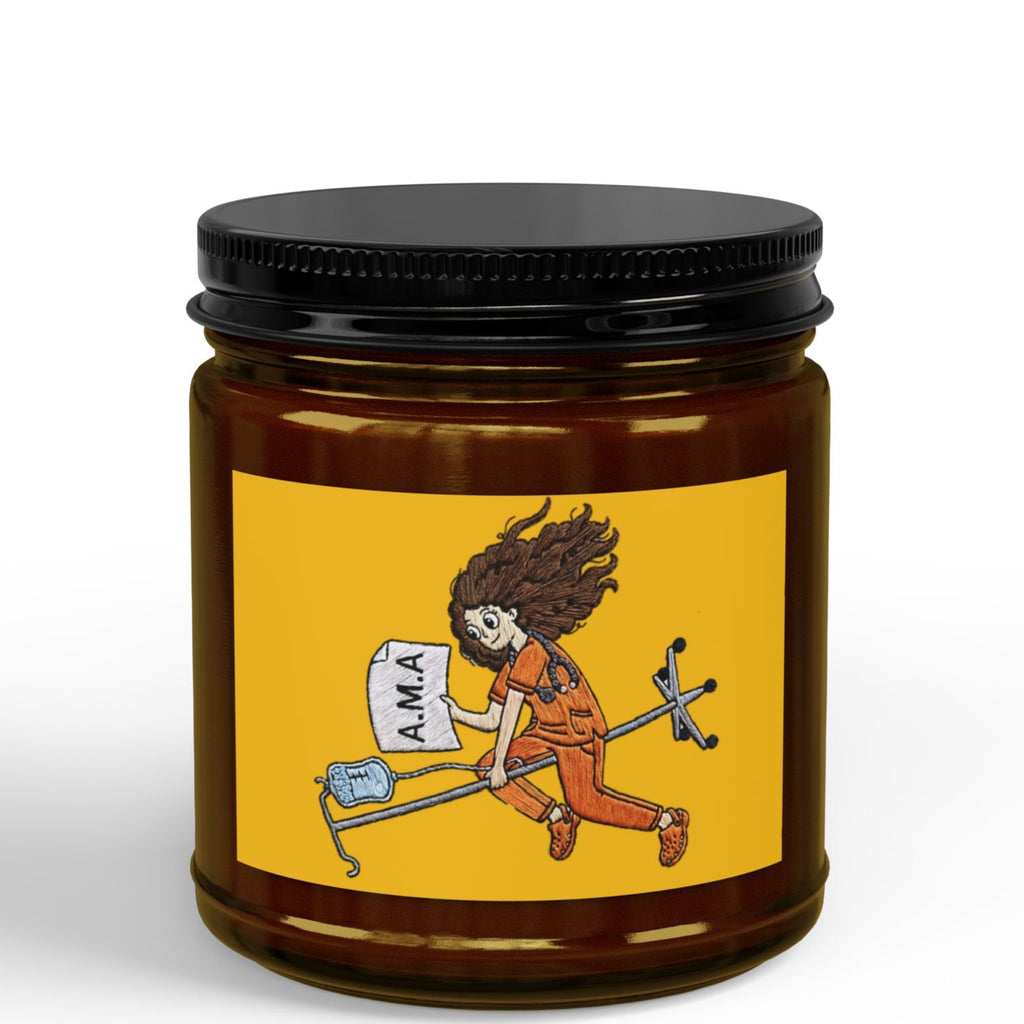 Scented Soy Candle — A.M.A. Witching Hour: IV Pole Exit Candle” (4oz & 9oz)