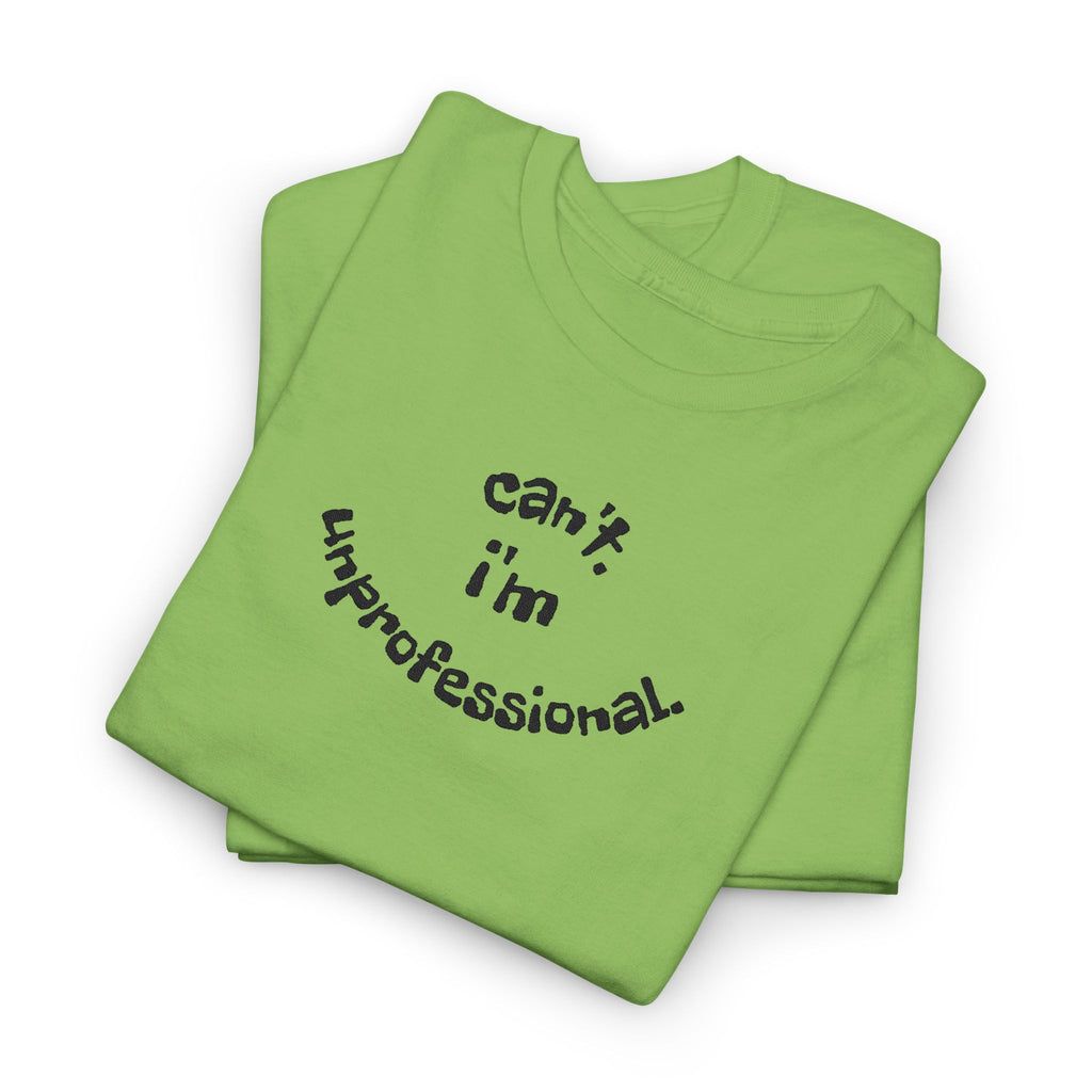 Nurse Regulation Satire T-Shirt — 'Unprofessional' Protest Tee for Nurses