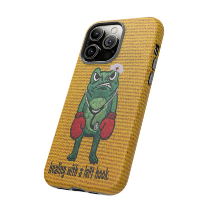 Tough Cases: 'Healing With a Left Hook' Boxing Nurse Phone Case