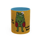 Boxing  Nurse Frog Coffee Mug (11, 15oz)