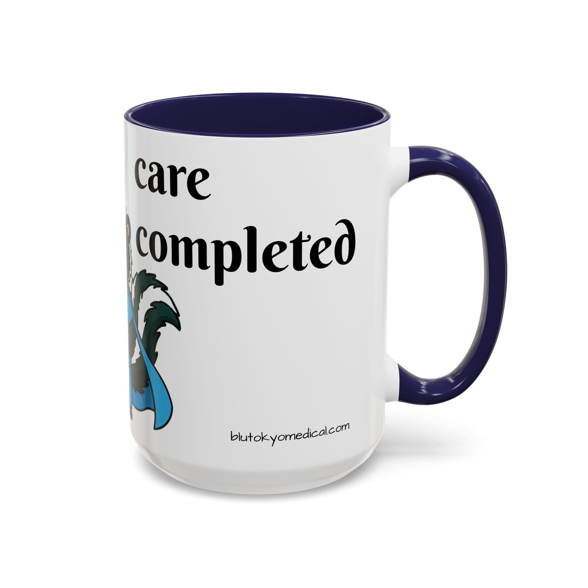 CNA Skunk Warrior Accent Coffee Mug — "Funk defeated,Care Completed"