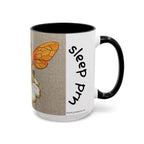 Bee Nurse Coffee Mug — Cute ‘Sleep Phy’ Floral Accent Mug (11/15oz)