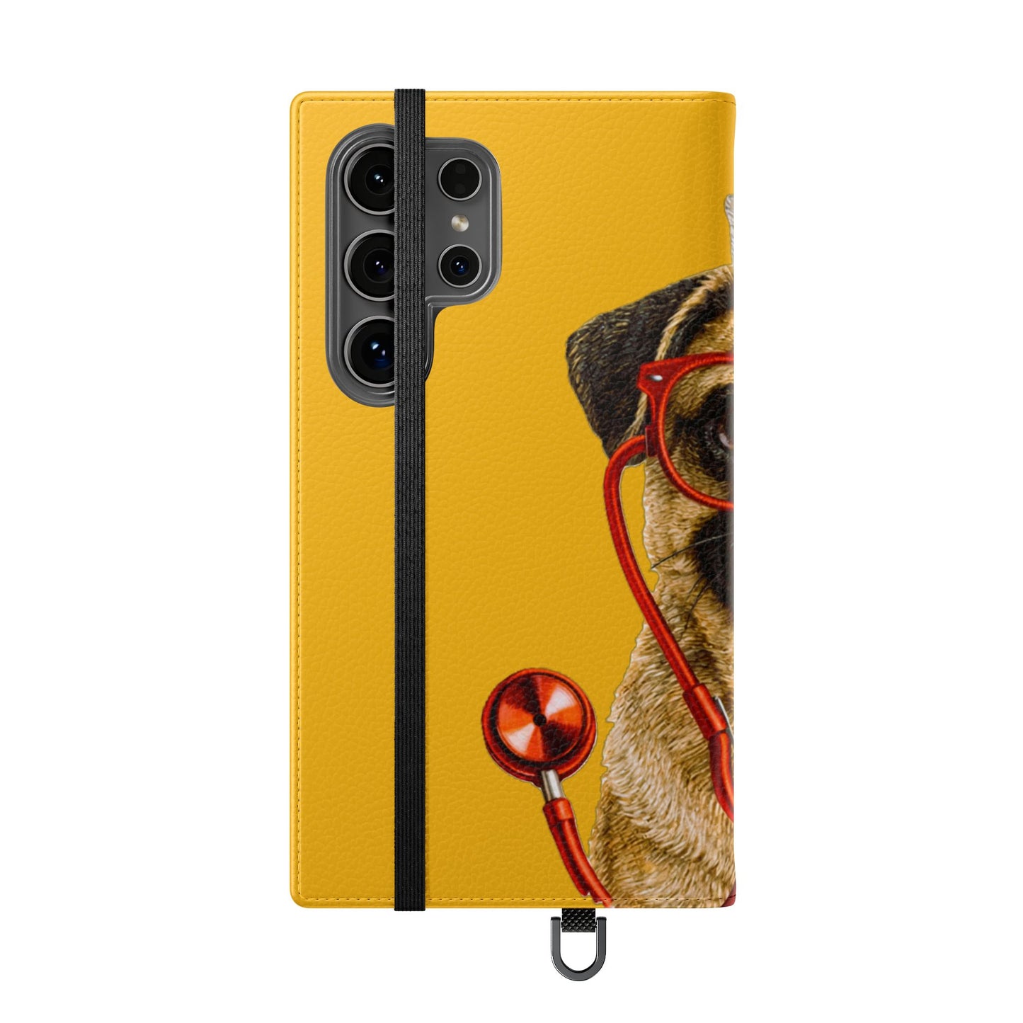 Pug Nurse Flip Phone Case – Cute Medical Phone Cover