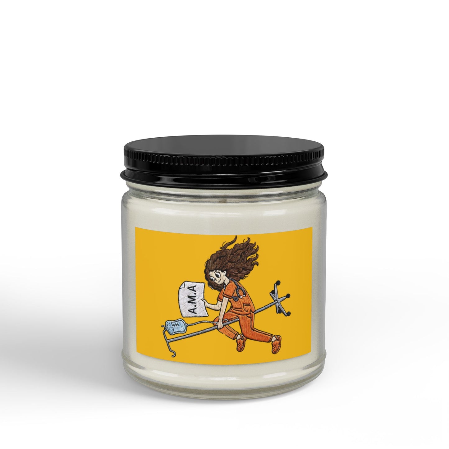 Scented Soy Candle — A.M.A. Witching Hour: IV Pole Exit Candle” (4oz & 9oz)