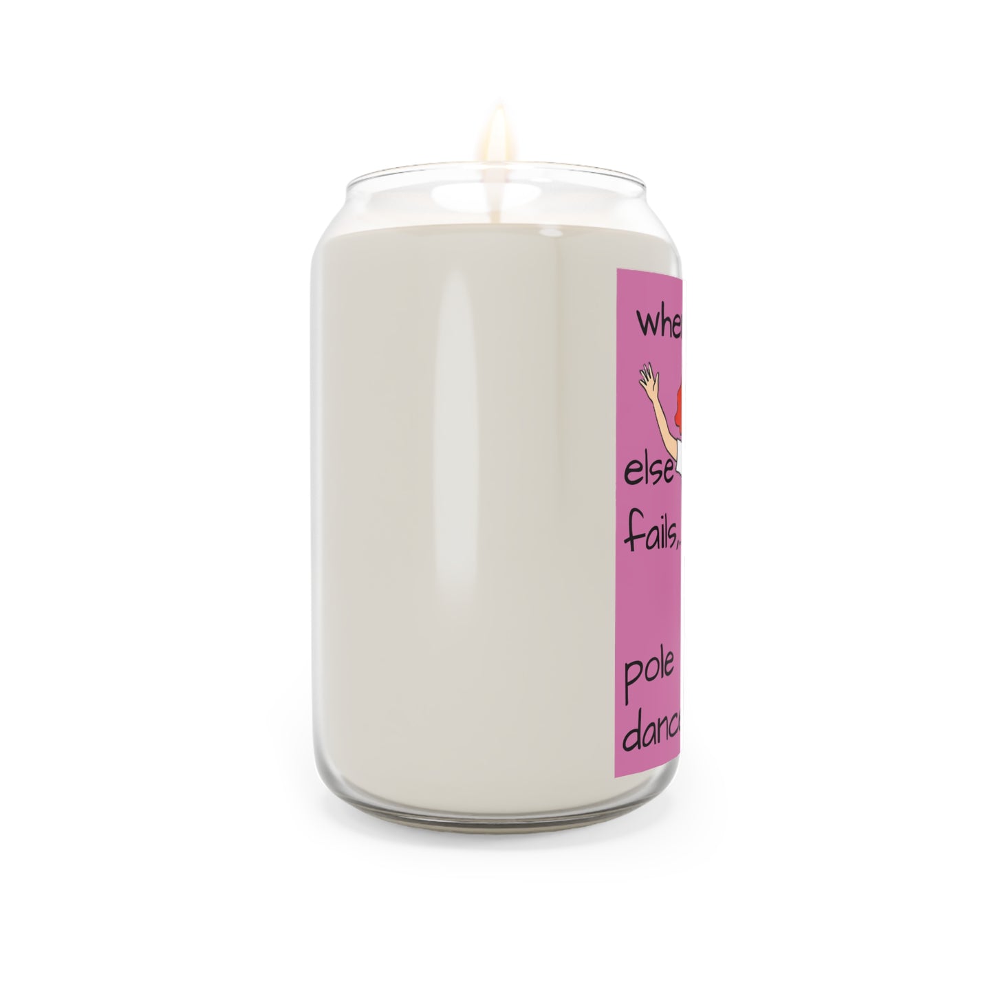 Nurse Pole Dancing Scented Soy Candle — 13.75 oz
