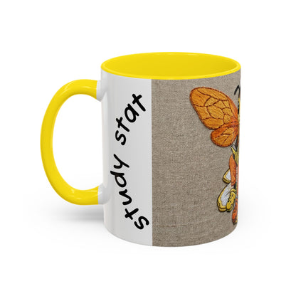Bee Nurse Coffee Mug — Cute ‘Sleep Phy’ Floral Accent Mug (11/15oz)