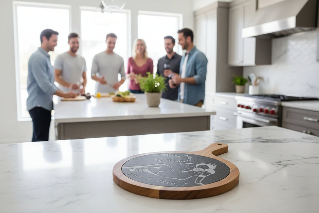 Engraved Charcuterie Board — "Pinup R.N.- Nurse by Day, Snack by Night"
