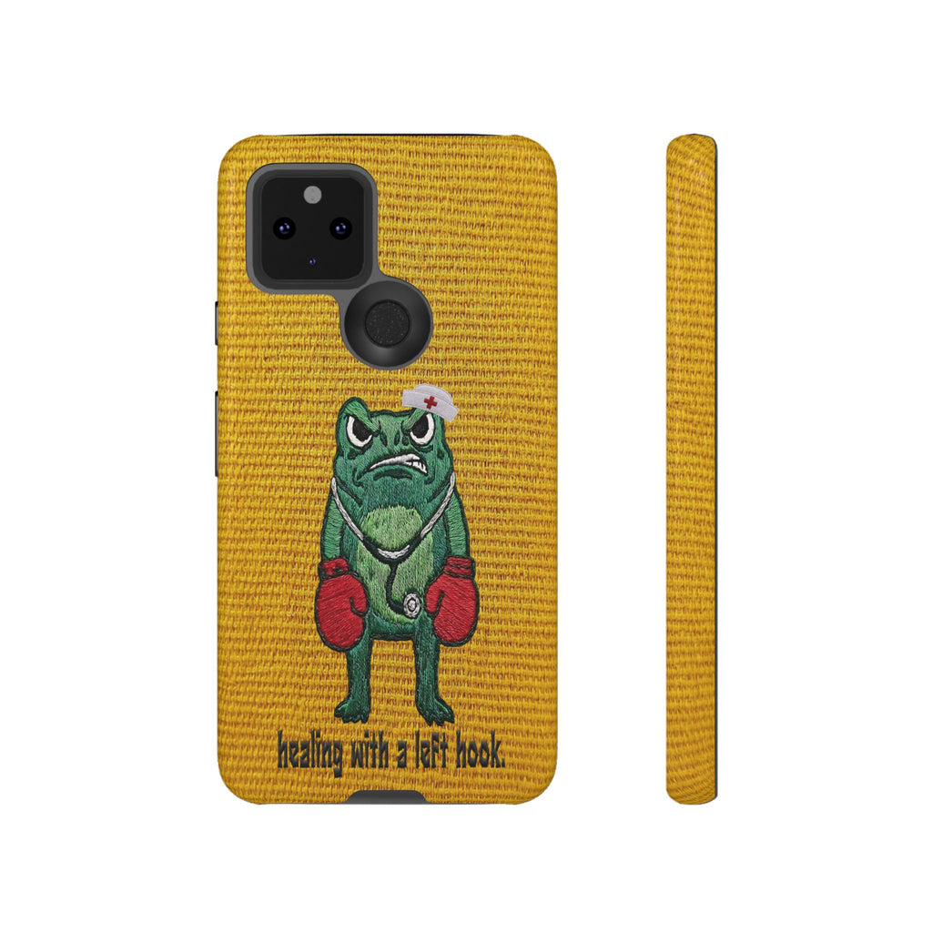 Tough Cases: 'Healing With a Left Hook' Boxing Nurse Phone Case