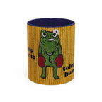 Boxing  Nurse Frog Coffee Mug (11, 15oz)