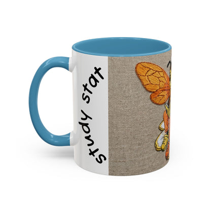 Bee Nurse Coffee Mug — Cute ‘Sleep Phy’ Floral Accent Mug (11/15oz)