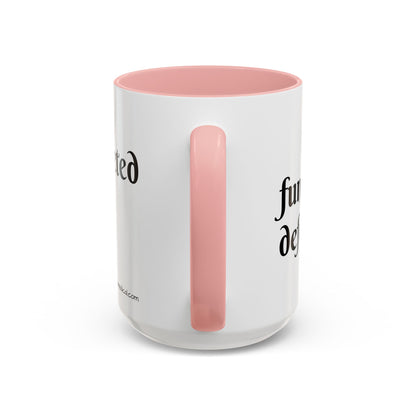 CNA Skunk Warrior Accent Coffee Mug — "Funk defeated,Care Completed"