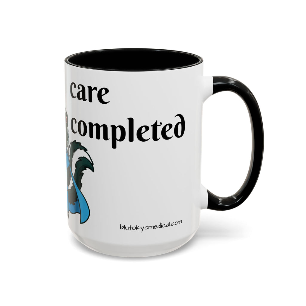 CNA Skunk Warrior Accent Coffee Mug — "Funk defeated,Care Completed"