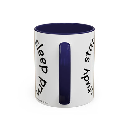 Bee Nurse Coffee Mug — Cute ‘Sleep Phy’ Floral Accent Mug (11/15oz)