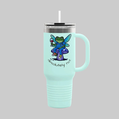 Nurse 'Off Work — Absolutely Not!' 40oz Insulated Travel Mug