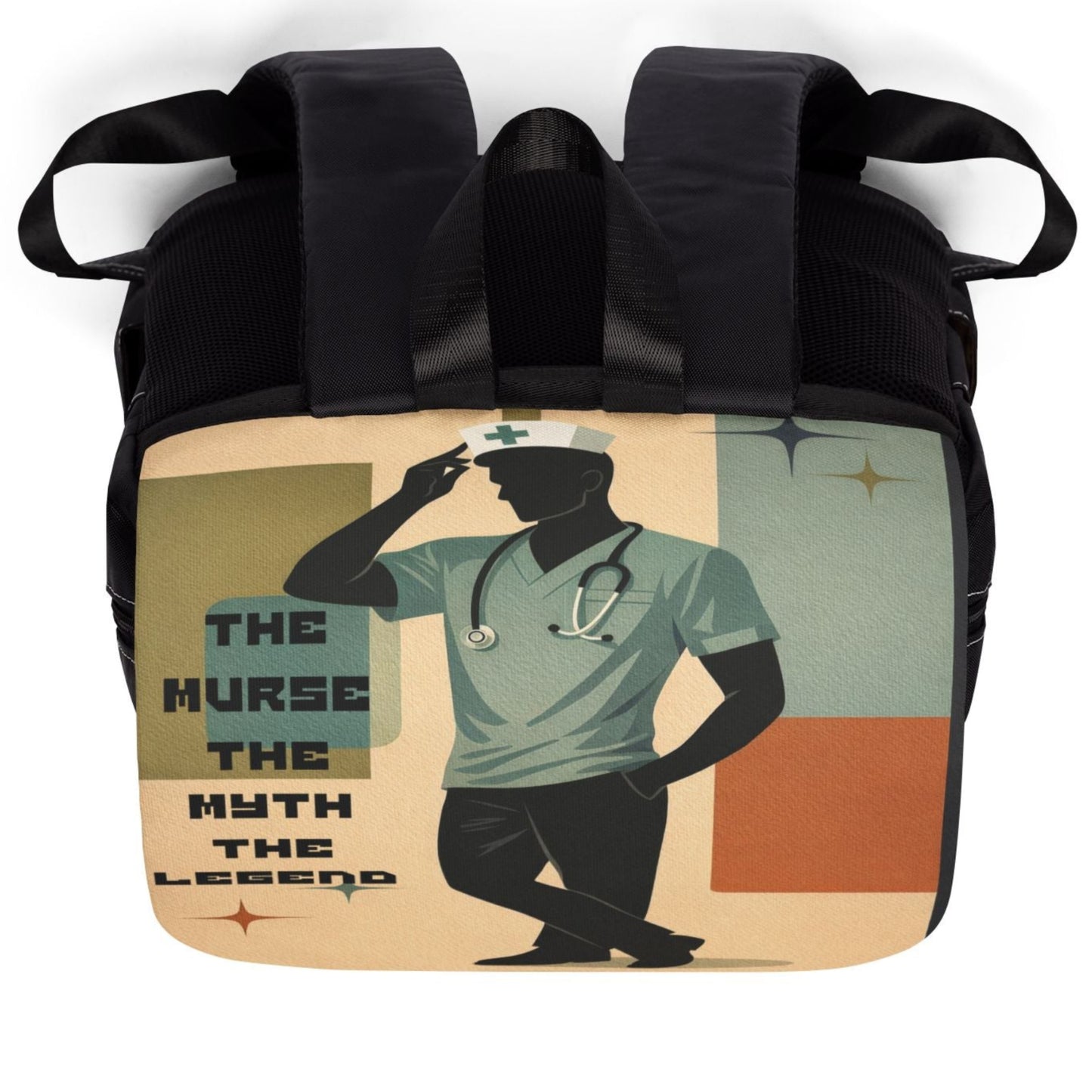 The Murse The Myth The Legend' Retro Shoulder Backpack