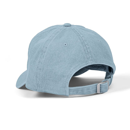 Embroidered Denim Hat — “unprofessional” Is My Flex Cap