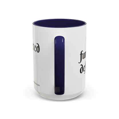 CNA Skunk Warrior Accent Coffee Mug — "Funk defeated,Care Completed"