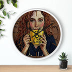 Wall Clock — Artisan Portrait Nurse  (L.V.N.) Decorative Home Clock