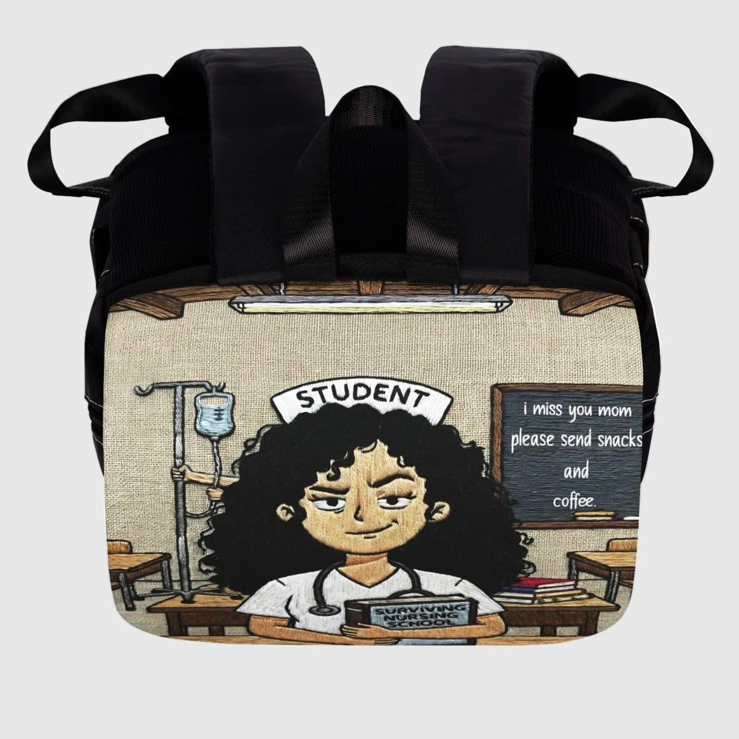 Nursing Student Backpack – “Surviving Nursing School” Edition