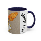 Bee Nurse Coffee Mug — Cute ‘Sleep Phy’ Floral Accent Mug (11/15oz)