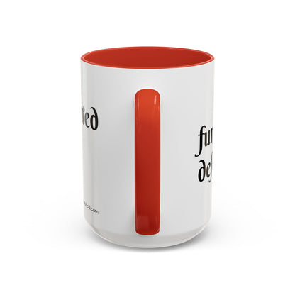 CNA Skunk Warrior Accent Coffee Mug — "Funk defeated,Care Completed"