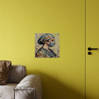 Guardian in Stitches – Acrylic Tribute to healthcare Heroes