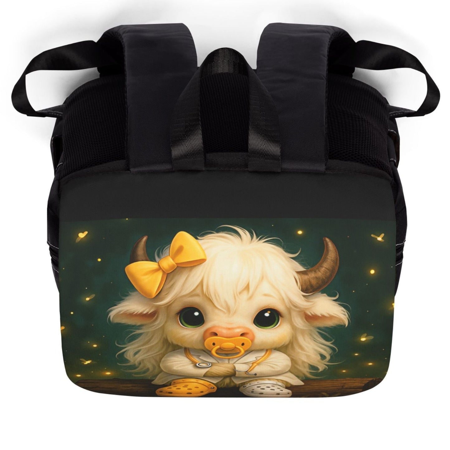 Cute Baby Goat Pacifier Backpack — Whimsical Kids Shoulder Bag