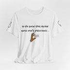 Nurses Aren't Professionals Tee — Funny Nurse Quote Short Sleeve Shirt