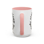 Bee Nurse Coffee Mug — Cute ‘Sleep Phy’ Floral Accent Mug (11/15oz)