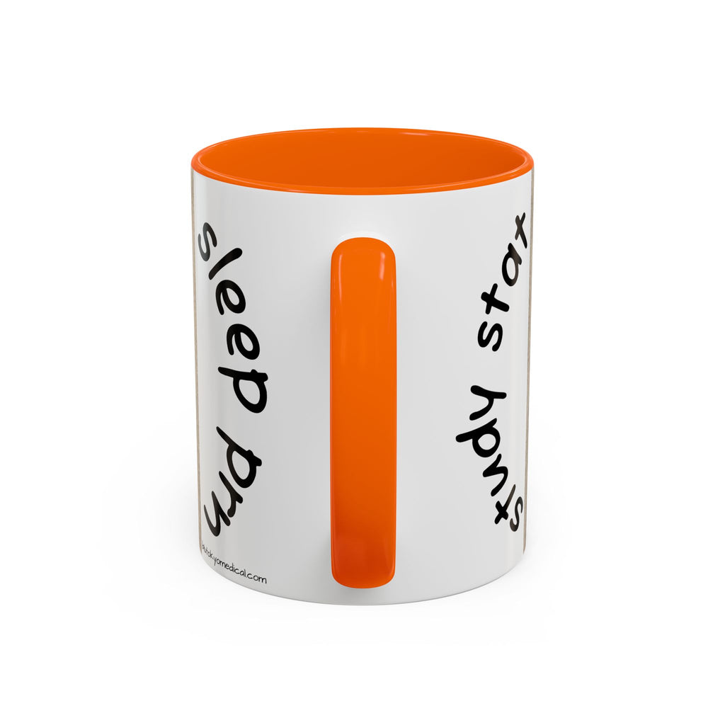 Bee Nurse Coffee Mug — Cute ‘Sleep Phy’ Floral Accent Mug (11/15oz)