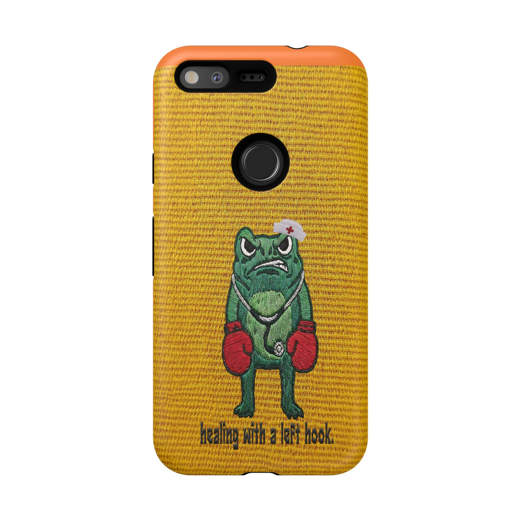 Tough Cases: 'Healing With a Left Hook' Boxing Nurse Phone Case