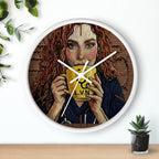 Wall Clock — Artisan Portrait Nurse  (L.V.N.) Decorative Home Clock