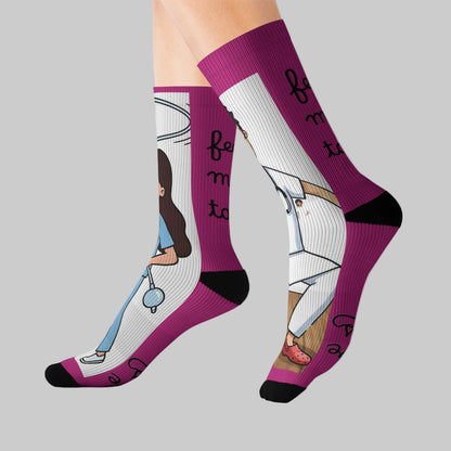 Trending Cartoon Healthcare Professional Socks