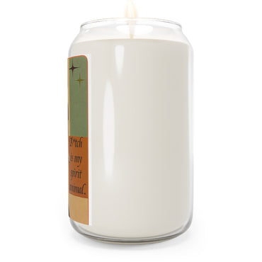 Retro B*tch is my spirit animal Soy Candle — 13.75 oz Scented Jar