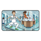 Nurse Desk Mat — Exclusive Hospital Cartoon Medical Office Mouse Pad