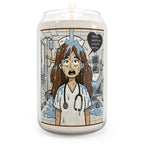 Nurse Life Soy Candle — Questioning Everything: Code Flood Candle (13.75oz)