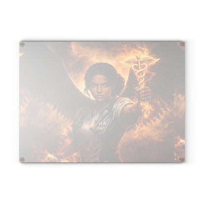 RN Ascension: Feathers — Fiery RN Guardian Cutting board