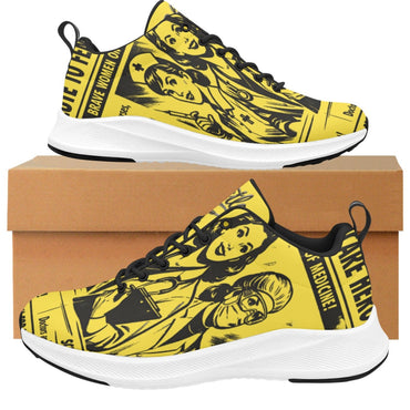 Fem “Doctors &amp; Researchers Tribute Sneakers — Comic Art Style”