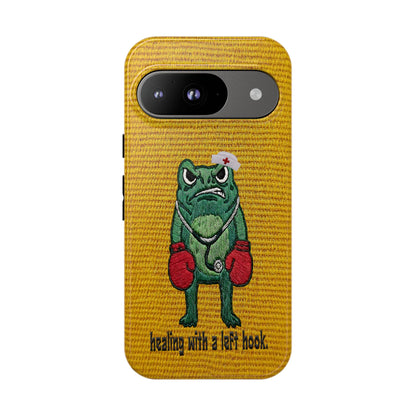 Tough Cases: 'Healing With a Left Hook' Boxing Nurse Phone Case