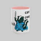 CNA Skunk Warrior Accent Coffee Mug — "Funk defeated,Care Completed"