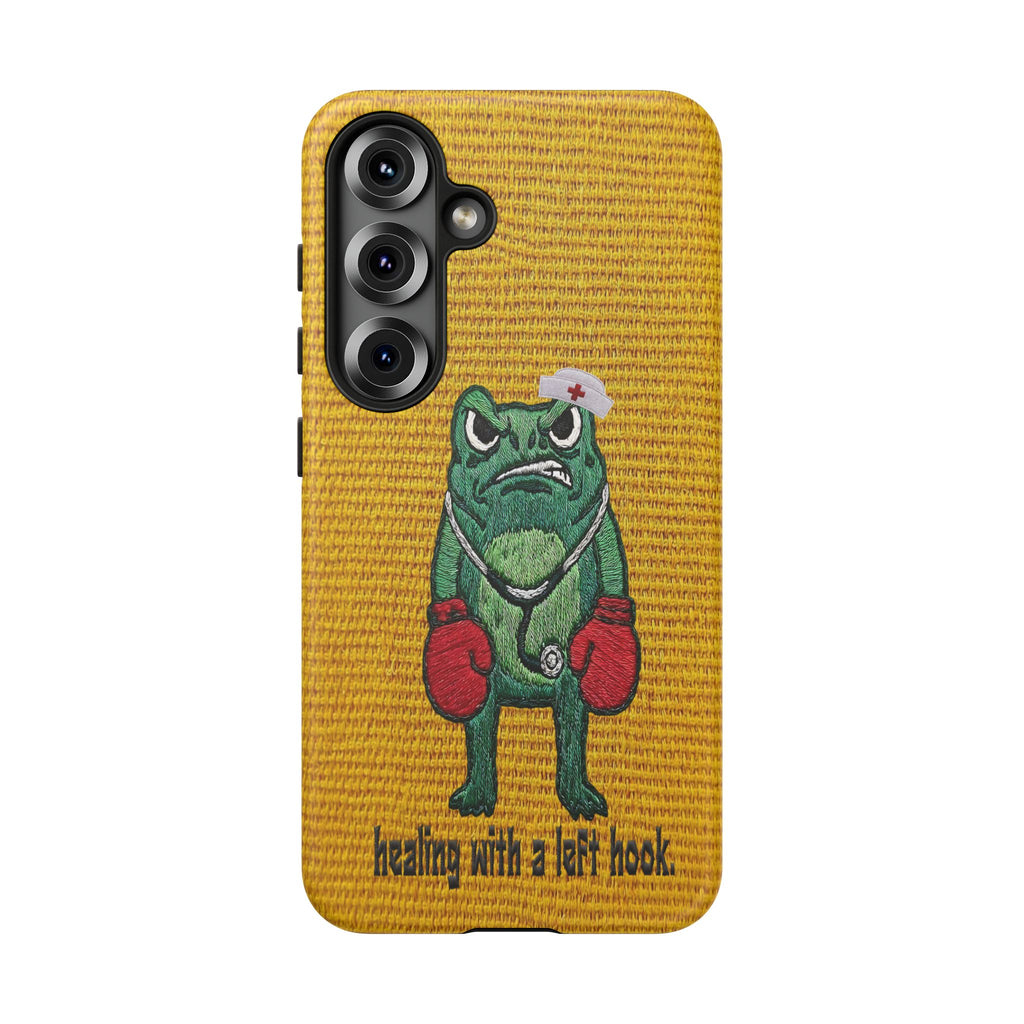 Tough Cases: 'Healing With a Left Hook' Boxing Nurse Phone Case