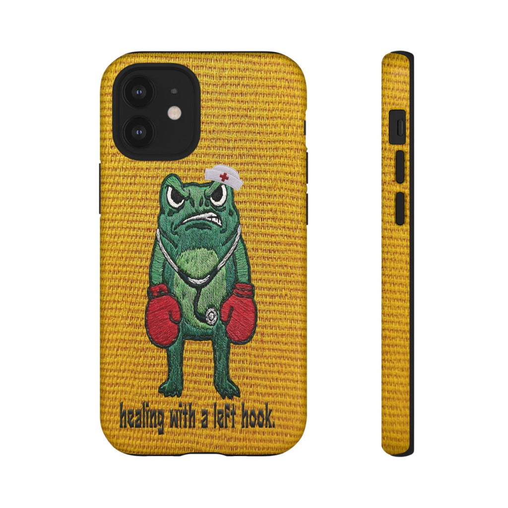 Tough Cases: 'Healing With a Left Hook' Boxing Nurse Phone Case