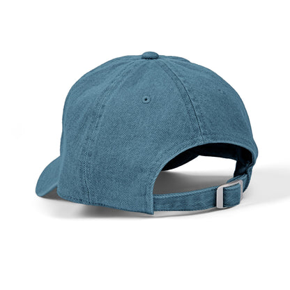 Embroidered Denim Hat — “unprofessional” Is My Flex Cap